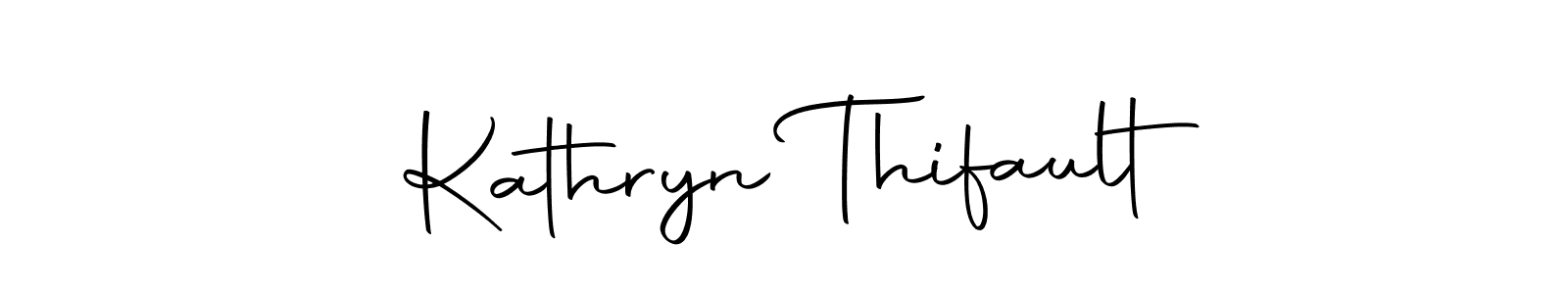 Make a beautiful signature design for name Kathryn Thifault. Use this online signature maker to create a handwritten signature for free. Kathryn Thifault signature style 10 images and pictures png