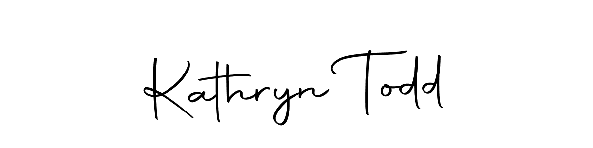 How to make Kathryn Todd signature? Autography-DOLnW is a professional autograph style. Create handwritten signature for Kathryn Todd name. Kathryn Todd signature style 10 images and pictures png