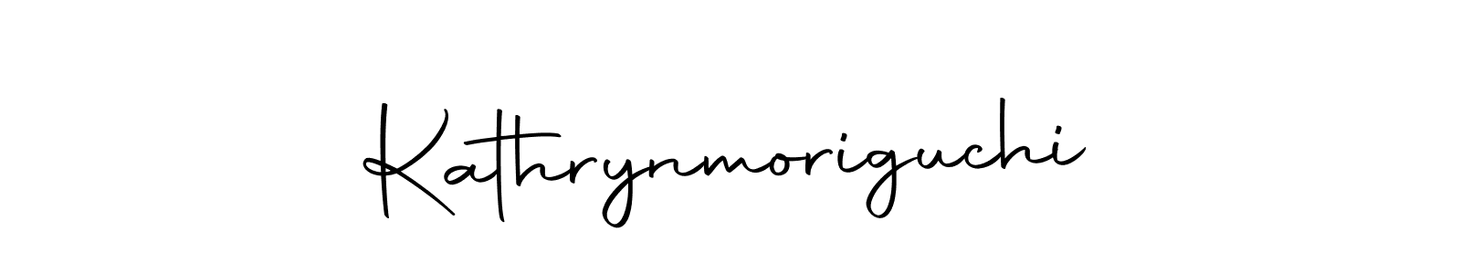 How to make Kathrynmoriguchi signature? Autography-DOLnW is a professional autograph style. Create handwritten signature for Kathrynmoriguchi name. Kathrynmoriguchi signature style 10 images and pictures png