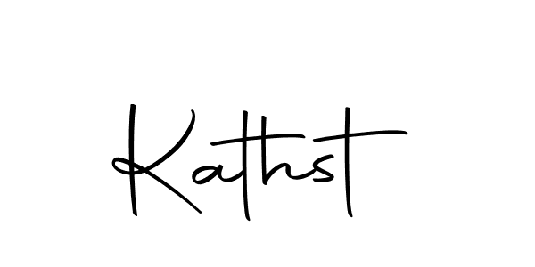 Make a short Kathst signature style. Manage your documents anywhere anytime using Autography-DOLnW. Create and add eSignatures, submit forms, share and send files easily. Kathst signature style 10 images and pictures png