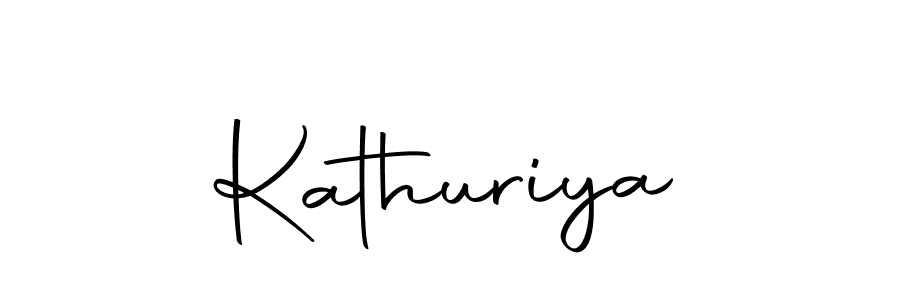 Make a beautiful signature design for name Kathuriya. Use this online signature maker to create a handwritten signature for free. Kathuriya signature style 10 images and pictures png