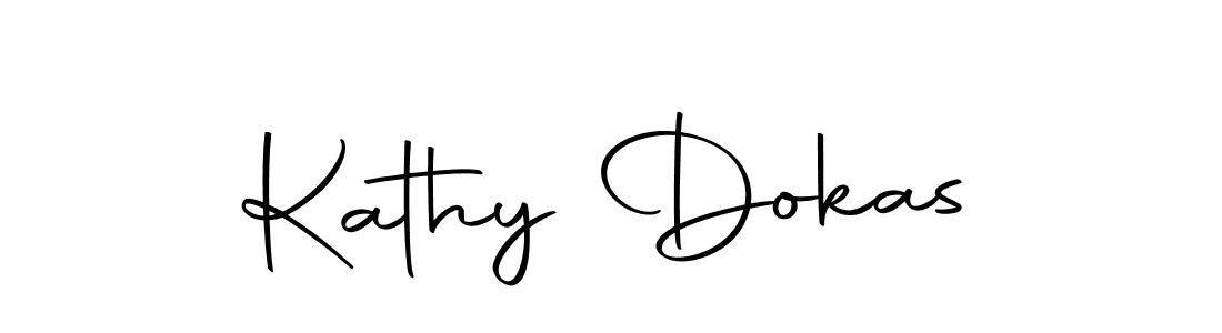 You can use this online signature creator to create a handwritten signature for the name Kathy Dokas. This is the best online autograph maker. Kathy Dokas signature style 10 images and pictures png