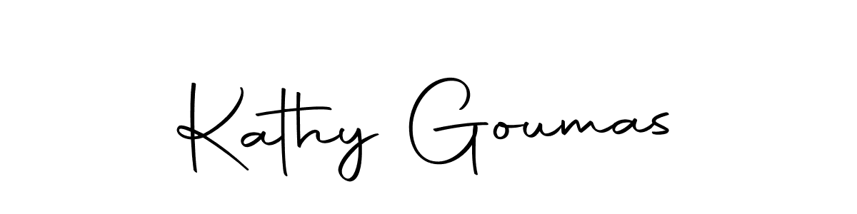 It looks lik you need a new signature style for name Kathy Goumas. Design unique handwritten (Autography-DOLnW) signature with our free signature maker in just a few clicks. Kathy Goumas signature style 10 images and pictures png