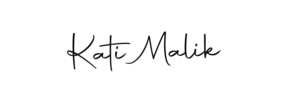 Kati Malik stylish signature style. Best Handwritten Sign (Autography-DOLnW) for my name. Handwritten Signature Collection Ideas for my name Kati Malik. Kati Malik signature style 10 images and pictures png