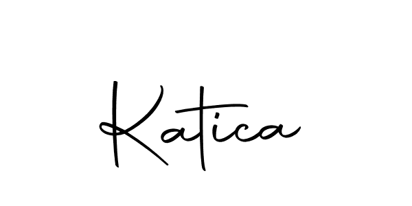 How to make Katica name signature. Use Autography-DOLnW style for creating short signs online. This is the latest handwritten sign. Katica signature style 10 images and pictures png