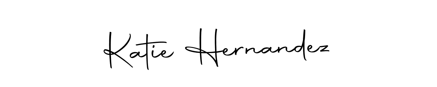 Katie Hernandez stylish signature style. Best Handwritten Sign (Autography-DOLnW) for my name. Handwritten Signature Collection Ideas for my name Katie Hernandez. Katie Hernandez signature style 10 images and pictures png