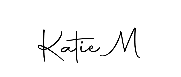 How to make Katie M signature? Autography-DOLnW is a professional autograph style. Create handwritten signature for Katie M name. Katie M signature style 10 images and pictures png