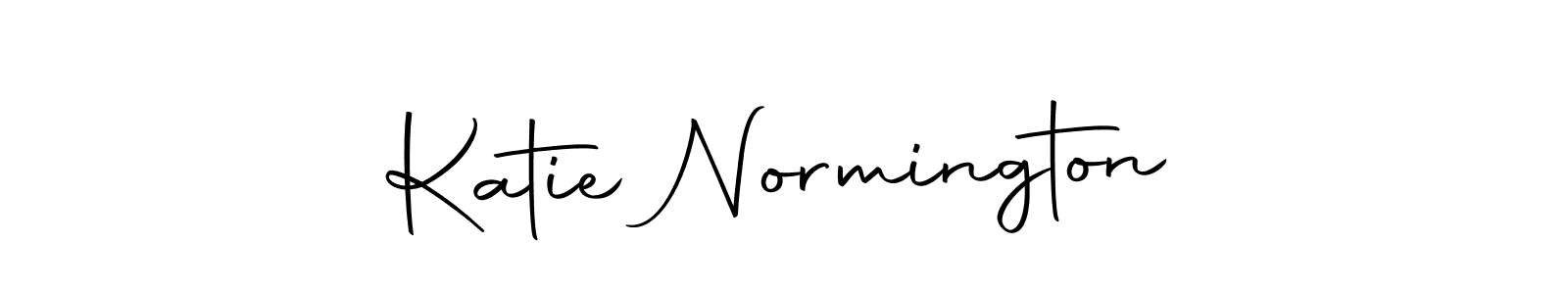 How to make Katie Normington signature? Autography-DOLnW is a professional autograph style. Create handwritten signature for Katie Normington name. Katie Normington signature style 10 images and pictures png