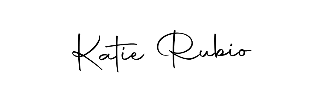 Also we have Katie Rubio name is the best signature style. Create professional handwritten signature collection using Autography-DOLnW autograph style. Katie Rubio signature style 10 images and pictures png