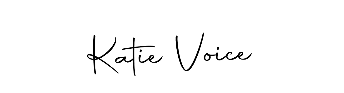 Also we have Katie Voice name is the best signature style. Create professional handwritten signature collection using Autography-DOLnW autograph style. Katie Voice signature style 10 images and pictures png