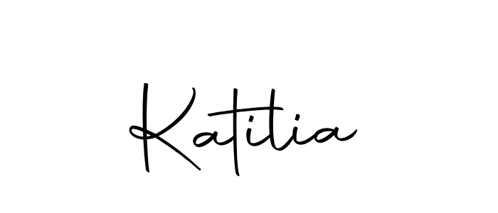Make a beautiful signature design for name Katilia. With this signature (Autography-DOLnW) style, you can create a handwritten signature for free. Katilia signature style 10 images and pictures png