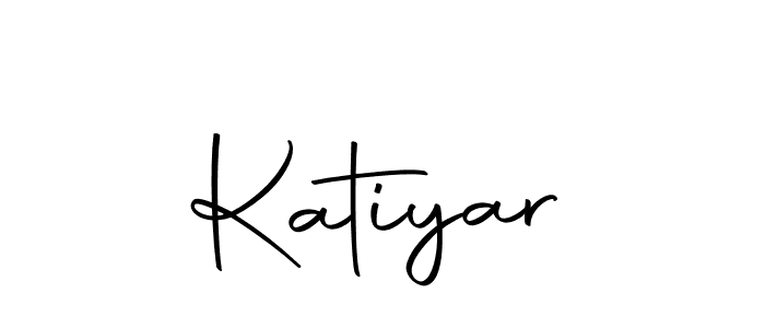 You should practise on your own different ways (Autography-DOLnW) to write your name (Katiyar) in signature. don't let someone else do it for you. Katiyar signature style 10 images and pictures png