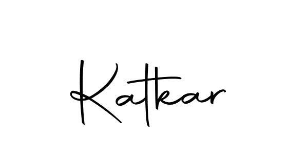 Katkar stylish signature style. Best Handwritten Sign (Autography-DOLnW) for my name. Handwritten Signature Collection Ideas for my name Katkar. Katkar signature style 10 images and pictures png