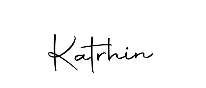 Katrhin stylish signature style. Best Handwritten Sign (Autography-DOLnW) for my name. Handwritten Signature Collection Ideas for my name Katrhin. Katrhin signature style 10 images and pictures png