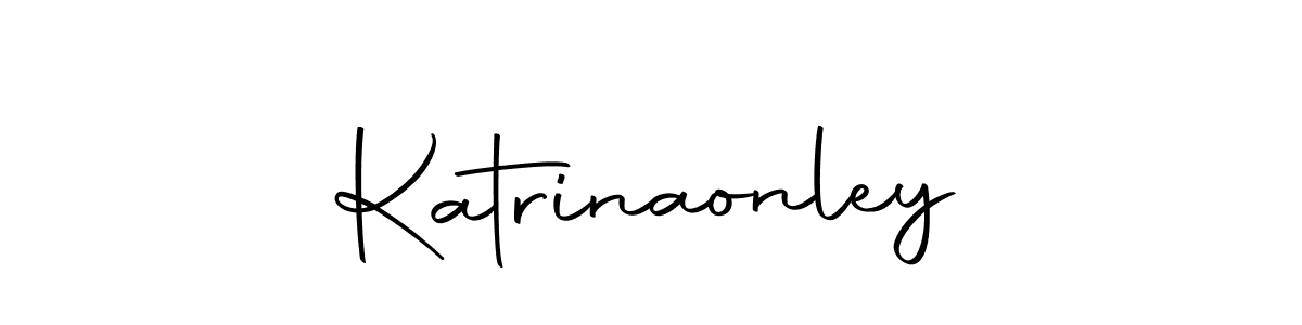 if you are searching for the best signature style for your name Katrinaonley. so please give up your signature search. here we have designed multiple signature styles  using Autography-DOLnW. Katrinaonley signature style 10 images and pictures png