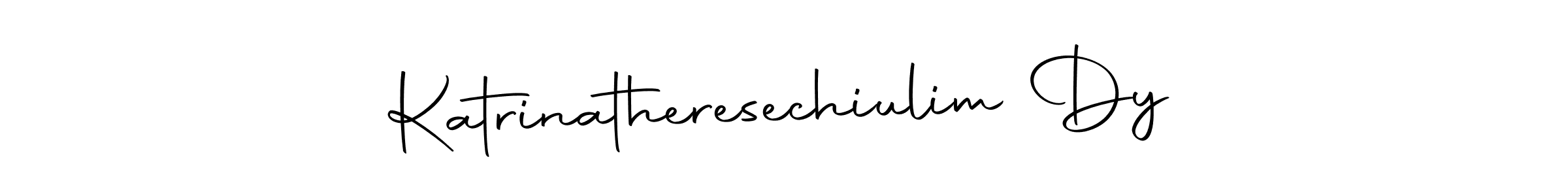 The best way (Autography-DOLnW) to make a short signature is to pick only two or three words in your name. The name Katrinatheresechiulim Dy include a total of six letters. For converting this name. Katrinatheresechiulim Dy signature style 10 images and pictures png