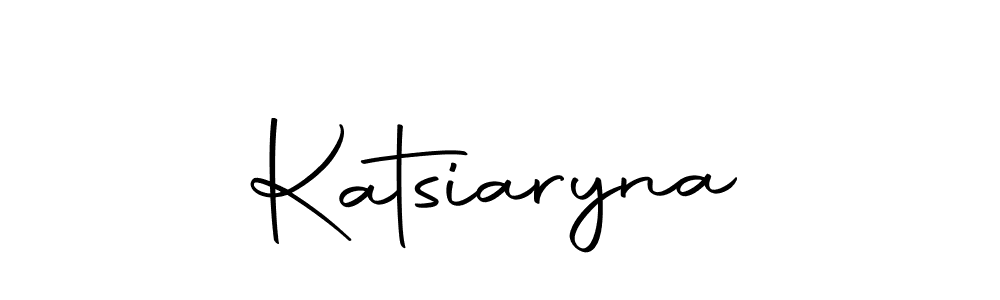 The best way (Autography-DOLnW) to make a short signature is to pick only two or three words in your name. The name Katsiaryna include a total of six letters. For converting this name. Katsiaryna signature style 10 images and pictures png