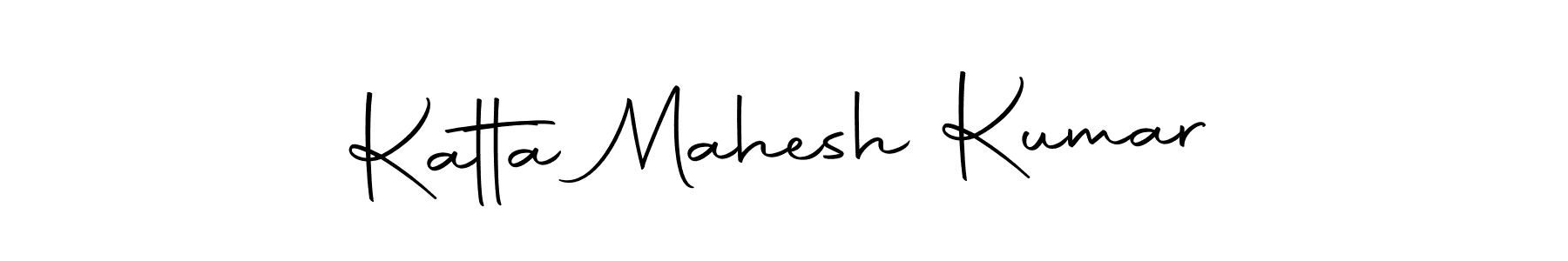 Also we have Katta Mahesh Kumar name is the best signature style. Create professional handwritten signature collection using Autography-DOLnW autograph style. Katta Mahesh Kumar signature style 10 images and pictures png