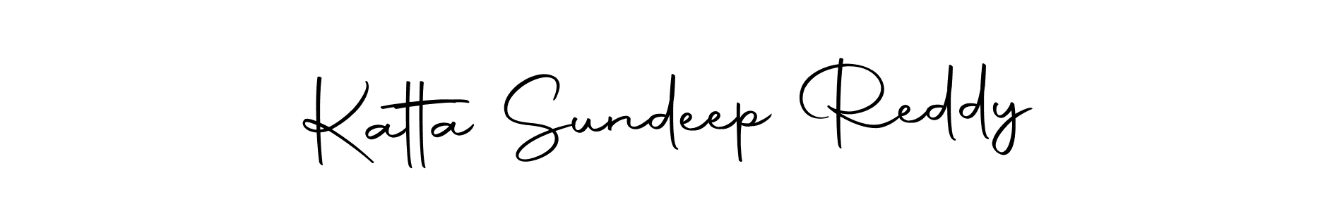 How to make Katta Sundeep Reddy signature? Autography-DOLnW is a professional autograph style. Create handwritten signature for Katta Sundeep Reddy name. Katta Sundeep Reddy signature style 10 images and pictures png