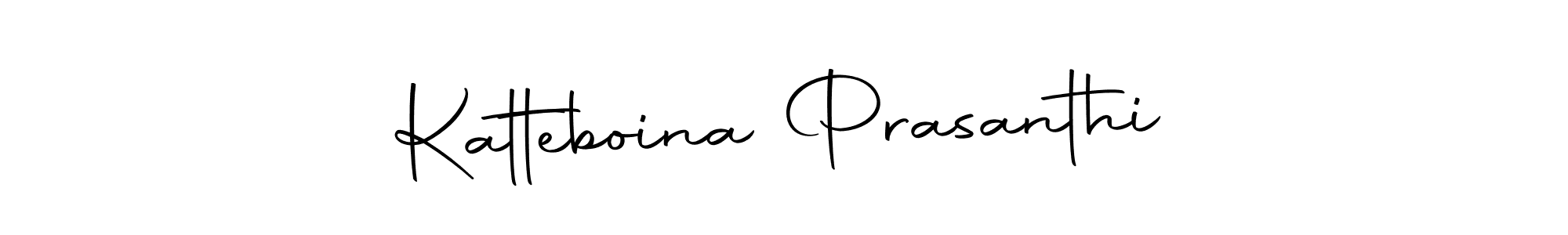 You can use this online signature creator to create a handwritten signature for the name Katteboina Prasanthi. This is the best online autograph maker. Katteboina Prasanthi signature style 10 images and pictures png