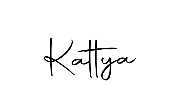 Create a beautiful signature design for name Kattya. With this signature (Autography-DOLnW) fonts, you can make a handwritten signature for free. Kattya signature style 10 images and pictures png