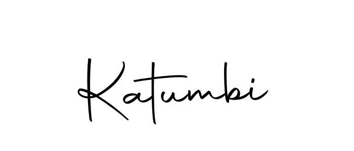 You should practise on your own different ways (Autography-DOLnW) to write your name (Katumbi) in signature. don't let someone else do it for you. Katumbi signature style 10 images and pictures png