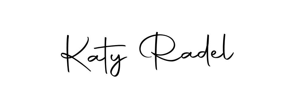 You should practise on your own different ways (Autography-DOLnW) to write your name (Katy Radel) in signature. don't let someone else do it for you. Katy Radel signature style 10 images and pictures png