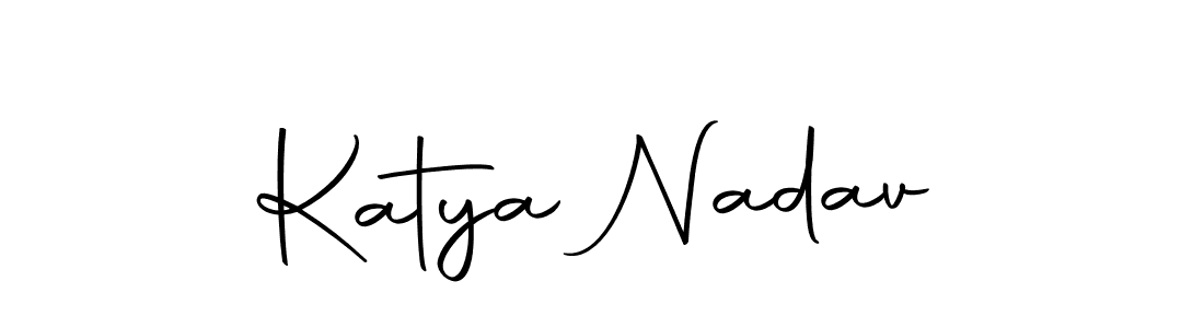 Here are the top 10 professional signature styles for the name Katya Nadav. These are the best autograph styles you can use for your name. Katya Nadav signature style 10 images and pictures png