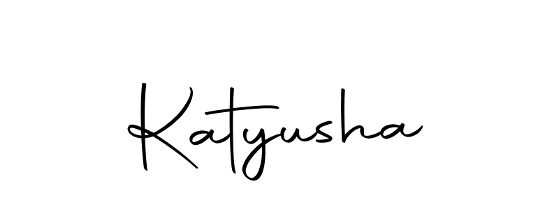 How to make Katyusha signature? Autography-DOLnW is a professional autograph style. Create handwritten signature for Katyusha name. Katyusha signature style 10 images and pictures png