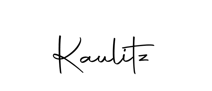 Make a beautiful signature design for name Kaulitz. With this signature (Autography-DOLnW) style, you can create a handwritten signature for free. Kaulitz signature style 10 images and pictures png