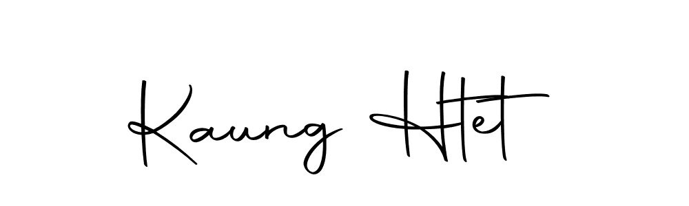 Similarly Autography-DOLnW is the best handwritten signature design. Signature creator online .You can use it as an online autograph creator for name Kaung Htet. Kaung Htet signature style 10 images and pictures png