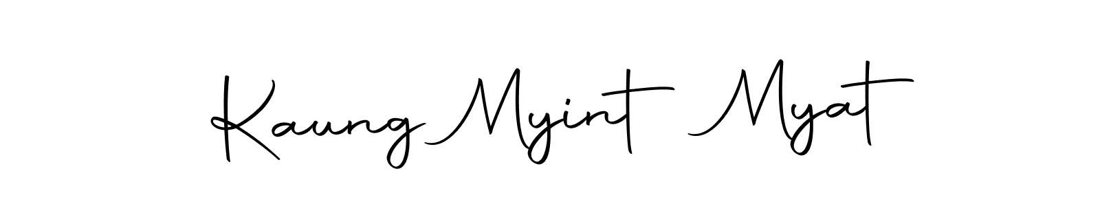 if you are searching for the best signature style for your name Kaung Myint Myat. so please give up your signature search. here we have designed multiple signature styles  using Autography-DOLnW. Kaung Myint Myat signature style 10 images and pictures png