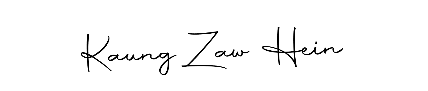How to make Kaung Zaw Hein signature? Autography-DOLnW is a professional autograph style. Create handwritten signature for Kaung Zaw Hein name. Kaung Zaw Hein signature style 10 images and pictures png