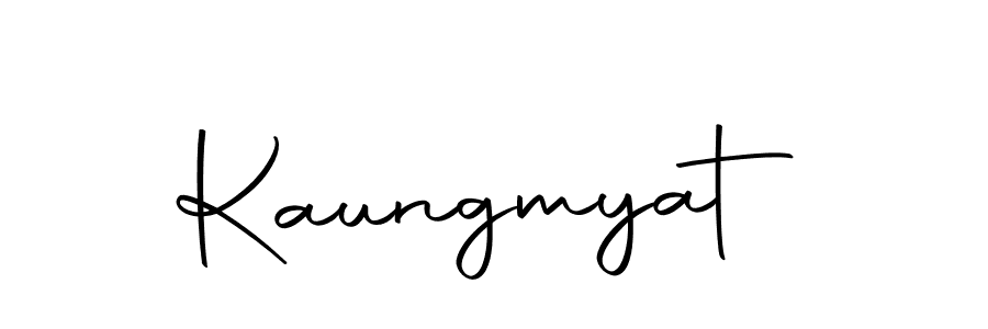 Similarly Autography-DOLnW is the best handwritten signature design. Signature creator online .You can use it as an online autograph creator for name Kaungmyat. Kaungmyat signature style 10 images and pictures png