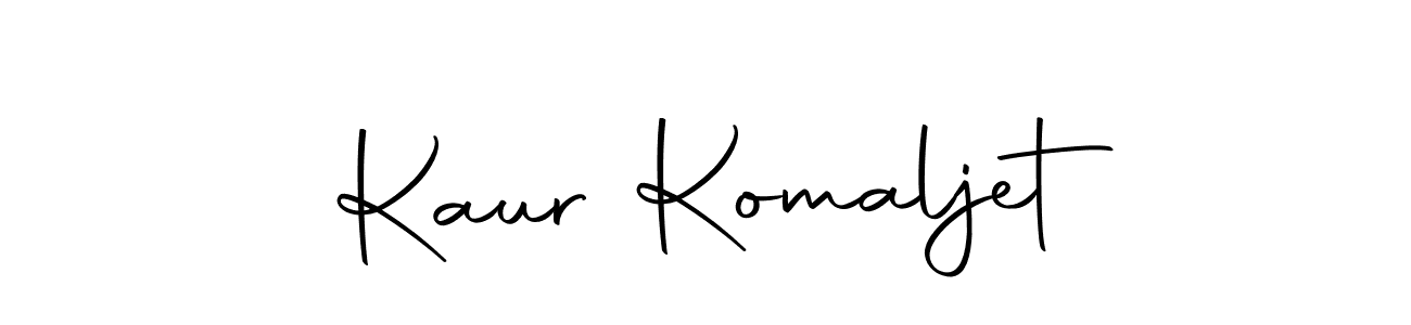 Use a signature maker to create a handwritten signature online. With this signature software, you can design (Autography-DOLnW) your own signature for name Kaur Komaljet. Kaur Komaljet signature style 10 images and pictures png