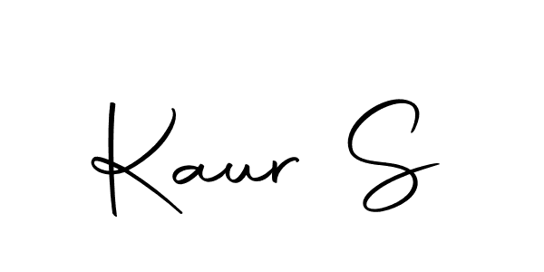 if you are searching for the best signature style for your name Kaur S. so please give up your signature search. here we have designed multiple signature styles  using Autography-DOLnW. Kaur S signature style 10 images and pictures png