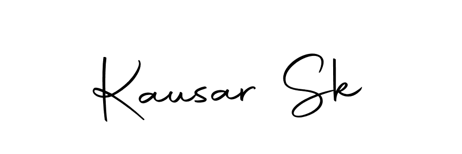 Use a signature maker to create a handwritten signature online. With this signature software, you can design (Autography-DOLnW) your own signature for name Kausar Sk. Kausar Sk signature style 10 images and pictures png