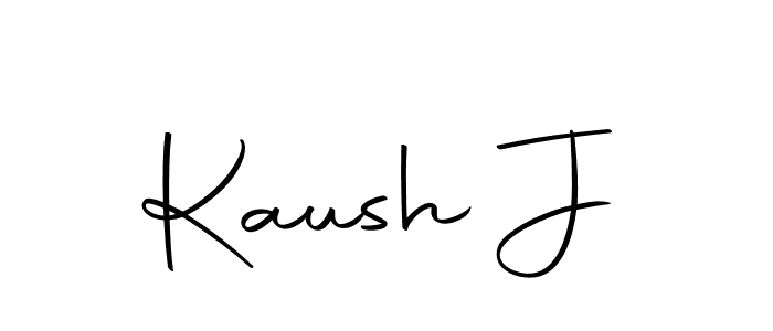 The best way (Autography-DOLnW) to make a short signature is to pick only two or three words in your name. The name Kaush J include a total of six letters. For converting this name. Kaush J signature style 10 images and pictures png