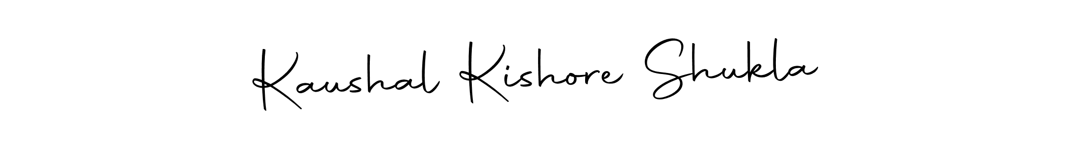 Also we have Kaushal Kishore Shukla name is the best signature style. Create professional handwritten signature collection using Autography-DOLnW autograph style. Kaushal Kishore Shukla signature style 10 images and pictures png