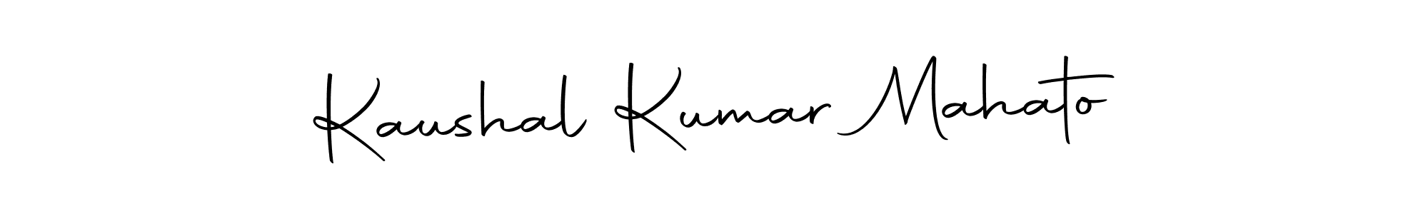 You should practise on your own different ways (Autography-DOLnW) to write your name (Kaushal Kumar Mahato) in signature. don't let someone else do it for you. Kaushal Kumar Mahato signature style 10 images and pictures png