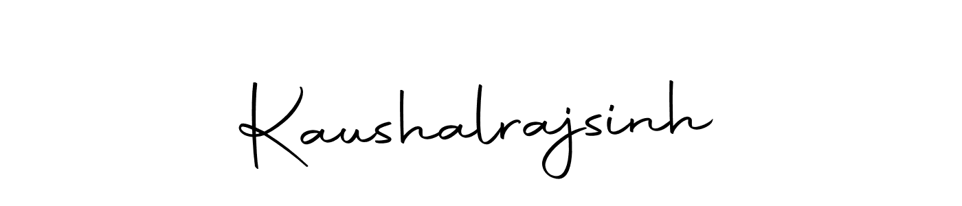 Kaushalrajsinh stylish signature style. Best Handwritten Sign (Autography-DOLnW) for my name. Handwritten Signature Collection Ideas for my name Kaushalrajsinh. Kaushalrajsinh signature style 10 images and pictures png