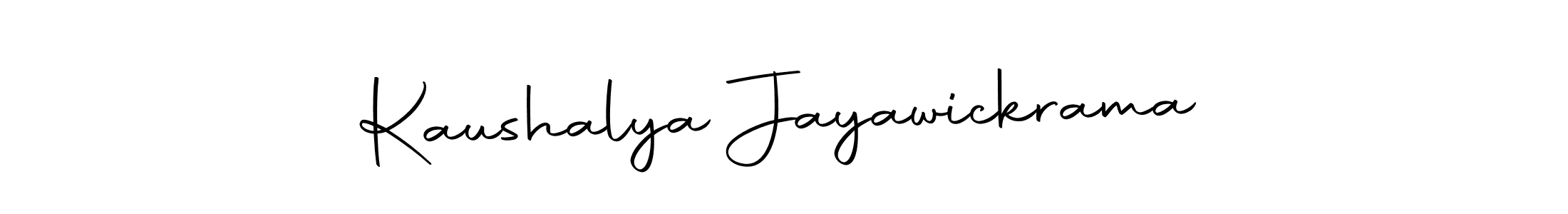 Kaushalya Jayawickrama stylish signature style. Best Handwritten Sign (Autography-DOLnW) for my name. Handwritten Signature Collection Ideas for my name Kaushalya Jayawickrama. Kaushalya Jayawickrama signature style 10 images and pictures png
