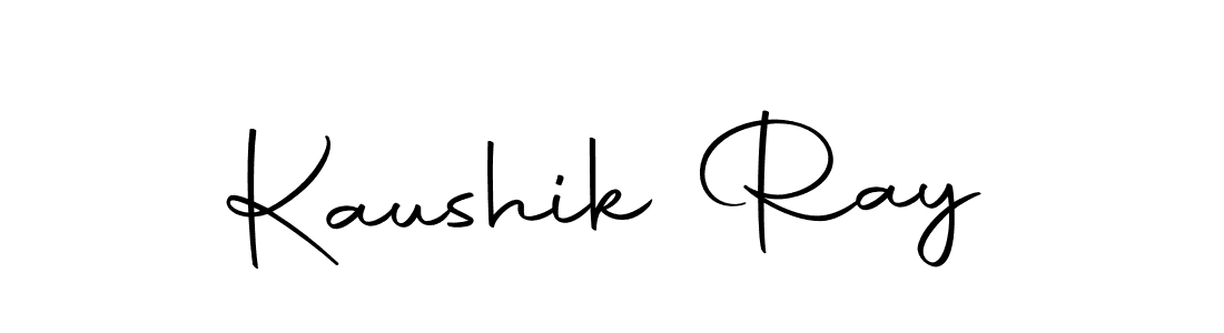 Create a beautiful signature design for name Kaushik Ray. With this signature (Autography-DOLnW) fonts, you can make a handwritten signature for free. Kaushik Ray signature style 10 images and pictures png