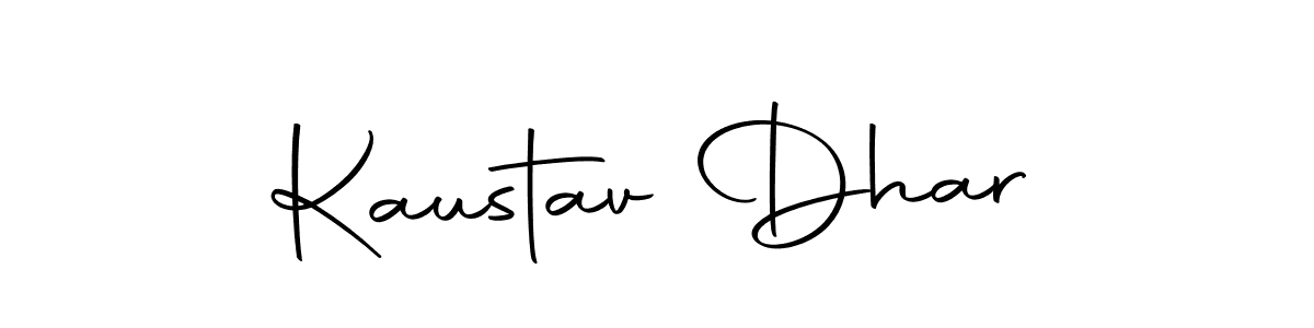 Kaustav Dhar stylish signature style. Best Handwritten Sign (Autography-DOLnW) for my name. Handwritten Signature Collection Ideas for my name Kaustav Dhar. Kaustav Dhar signature style 10 images and pictures png