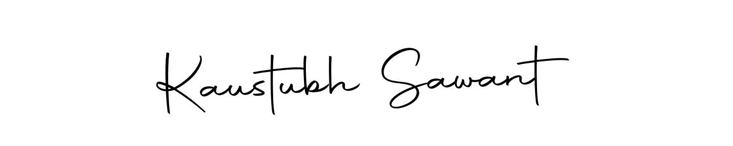 How to make Kaustubh Sawant signature? Autography-DOLnW is a professional autograph style. Create handwritten signature for Kaustubh Sawant name. Kaustubh Sawant signature style 10 images and pictures png
