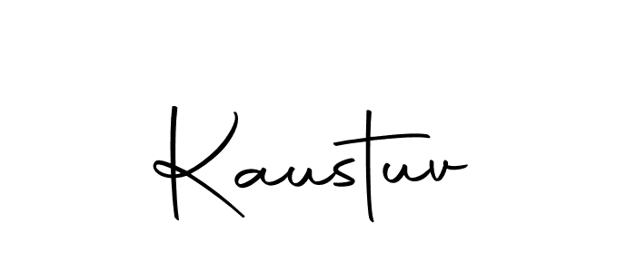 Make a beautiful signature design for name Kaustuv. With this signature (Autography-DOLnW) style, you can create a handwritten signature for free. Kaustuv signature style 10 images and pictures png