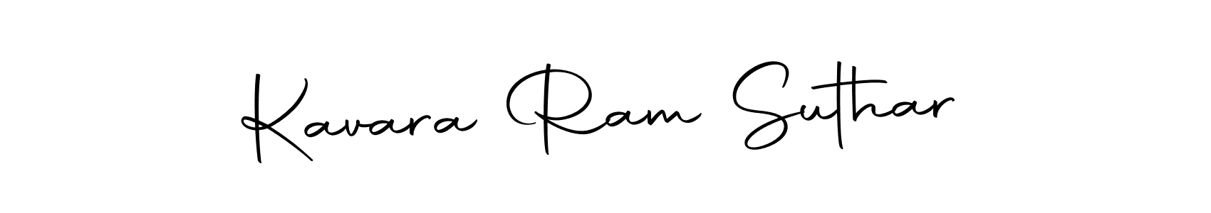 if you are searching for the best signature style for your name Kavara Ram Suthar. so please give up your signature search. here we have designed multiple signature styles  using Autography-DOLnW. Kavara Ram Suthar signature style 10 images and pictures png