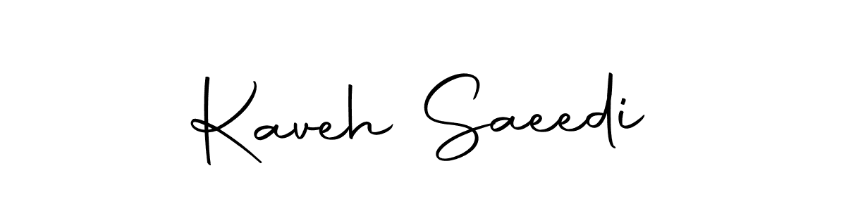 Make a beautiful signature design for name Kaveh Saeedi. Use this online signature maker to create a handwritten signature for free. Kaveh Saeedi signature style 10 images and pictures png