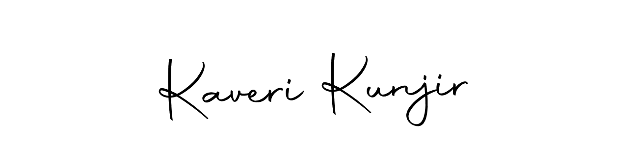 Make a beautiful signature design for name Kaveri Kunjir. With this signature (Autography-DOLnW) style, you can create a handwritten signature for free. Kaveri Kunjir signature style 10 images and pictures png