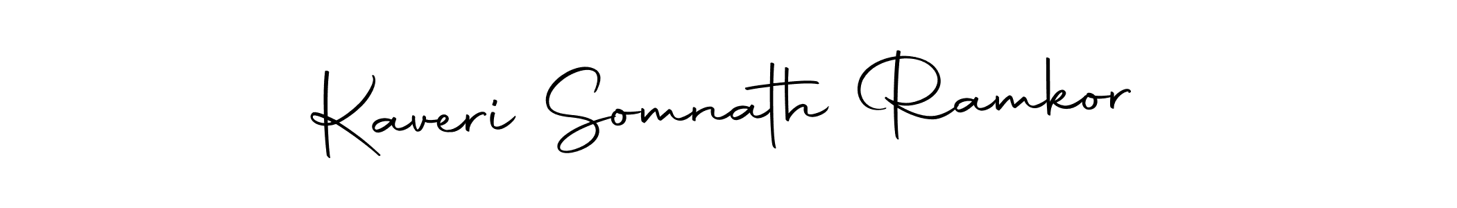 Use a signature maker to create a handwritten signature online. With this signature software, you can design (Autography-DOLnW) your own signature for name Kaveri Somnath Ramkor. Kaveri Somnath Ramkor signature style 10 images and pictures png